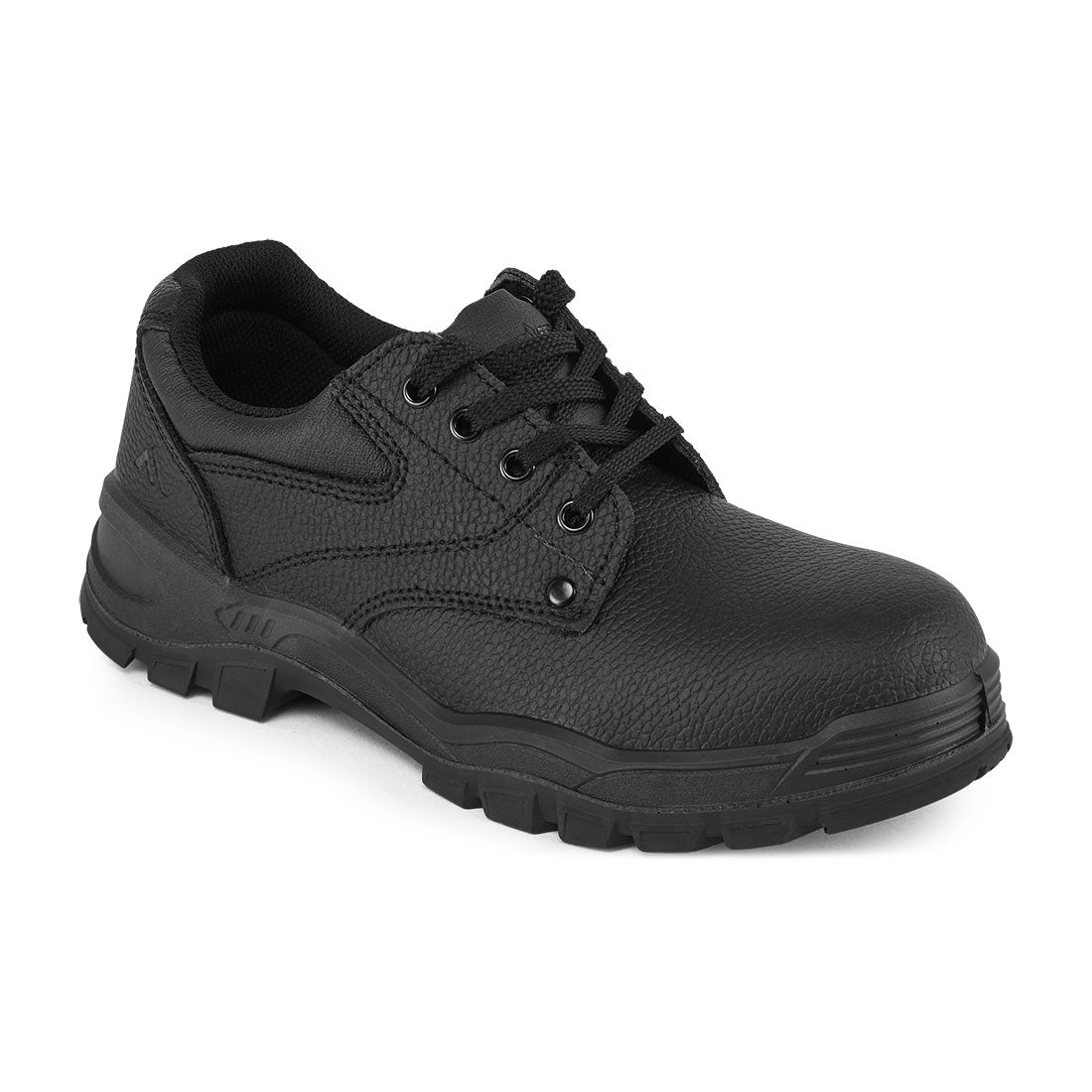 Portwest Steel Split Leather Low Shoe S1P SR - Black - FW14BKR