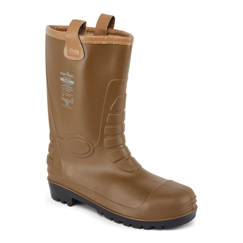 Portwest Steel PVC Rigger Boot S5 FO - FW75