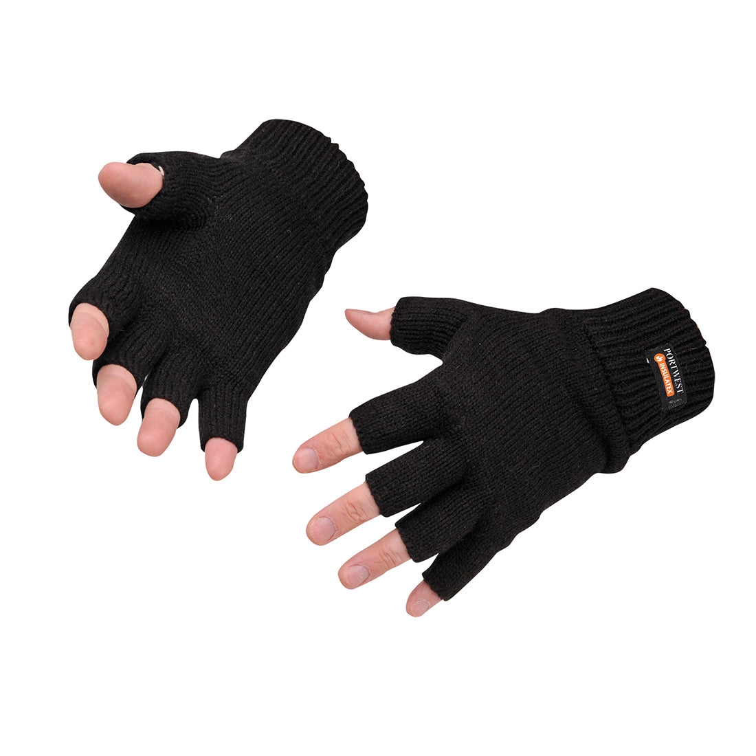 Portwest Insulated Fingerless Knit Glove - GL14