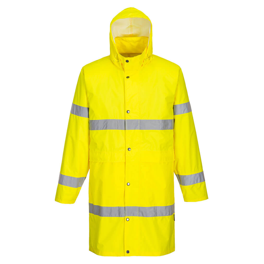 Portwest Hi-Vis Rain Coat 100cm - H442