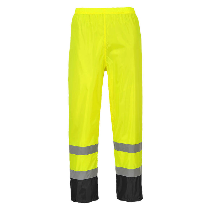 Portwest Hi-Vis Contrast Classic Rain Trousers - H444
