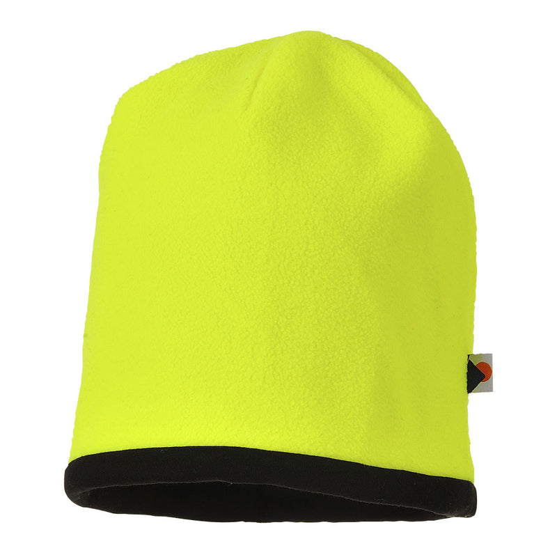 Portwest Reversible Hi-Vis Beanie Hat - HA14