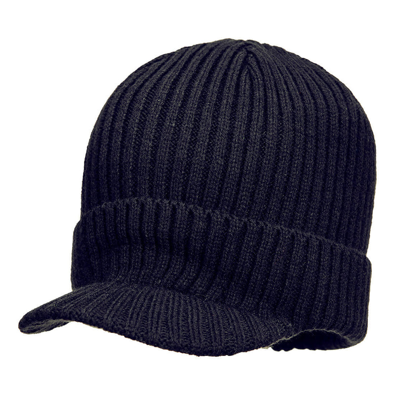 Portwest Beanie Hat with Peak - HA24