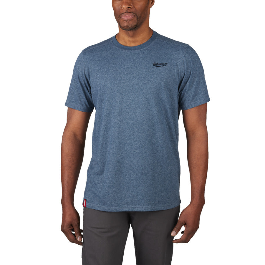 Milwaukee HT SS Hybrid Short Sleeve T-Shirt - Blue