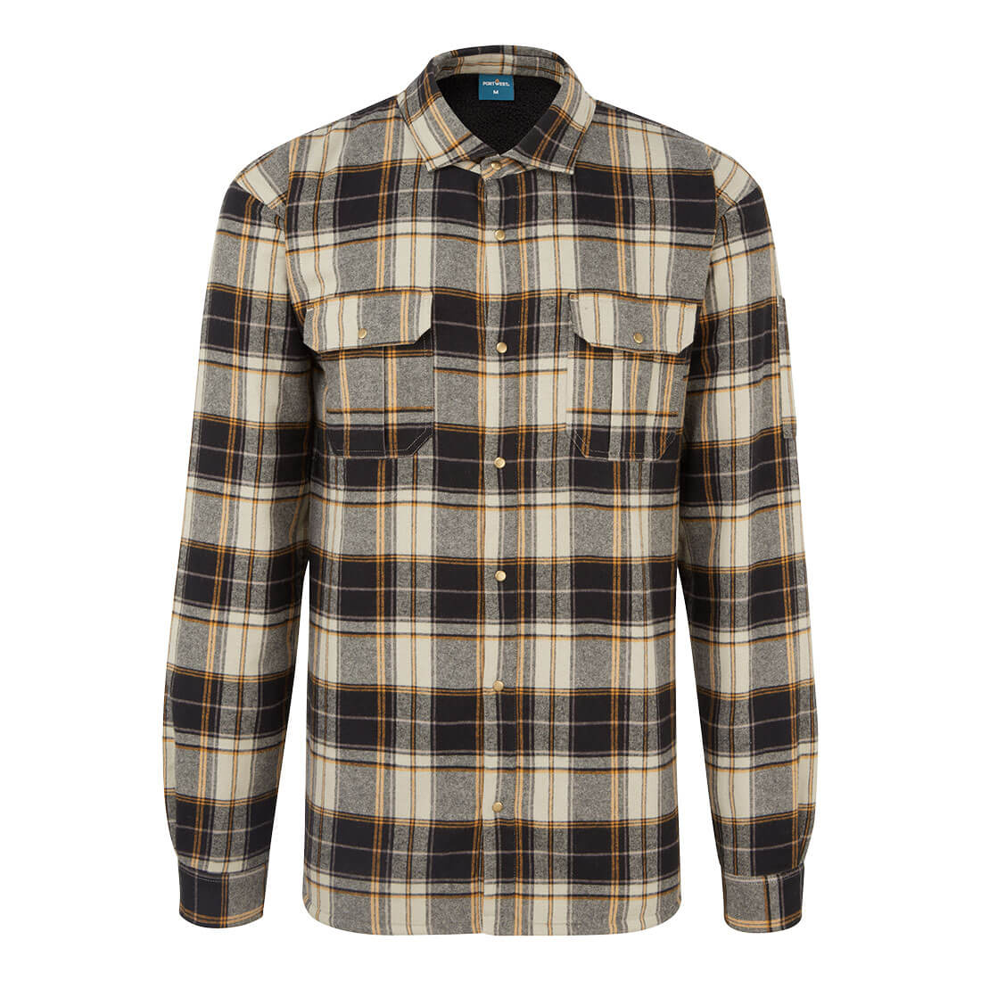 Portwest KA3 Sherpa Lined Check Shirt - KA313