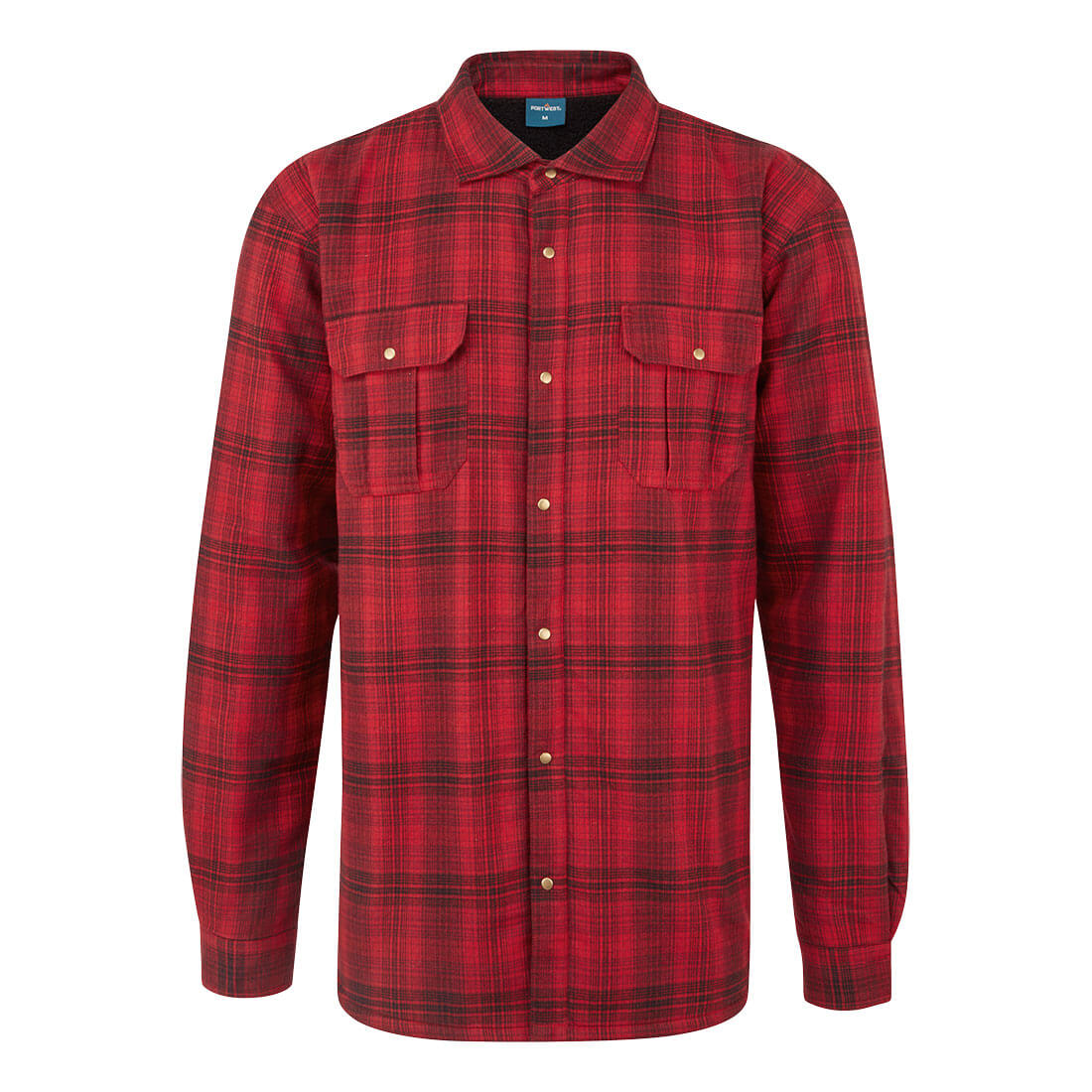 Portwest KA3 Sherpa Lined Check Shirt - KA313