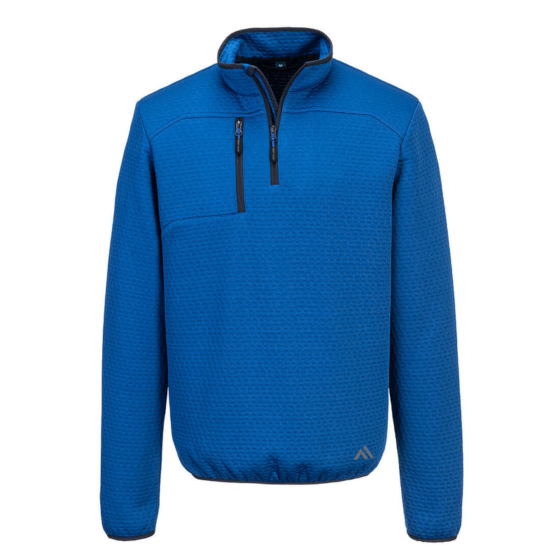 Portwest KX3 Sport Textured 1/4 Zip Sweatshirt - KX376