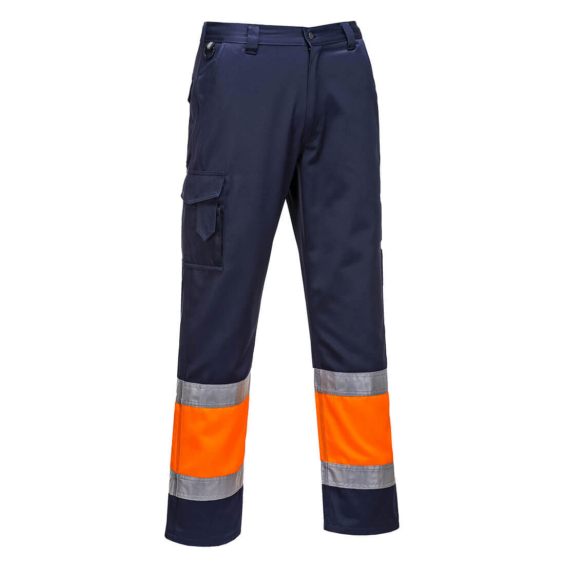 Portwest Hi-Vis Lightweight Contrast Class 1 Service Trousers - L049