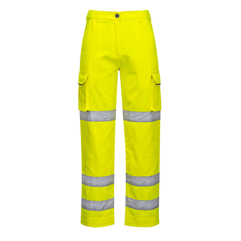 Portwest Hi-Vis Women's Three Band Work Trousers - LW71