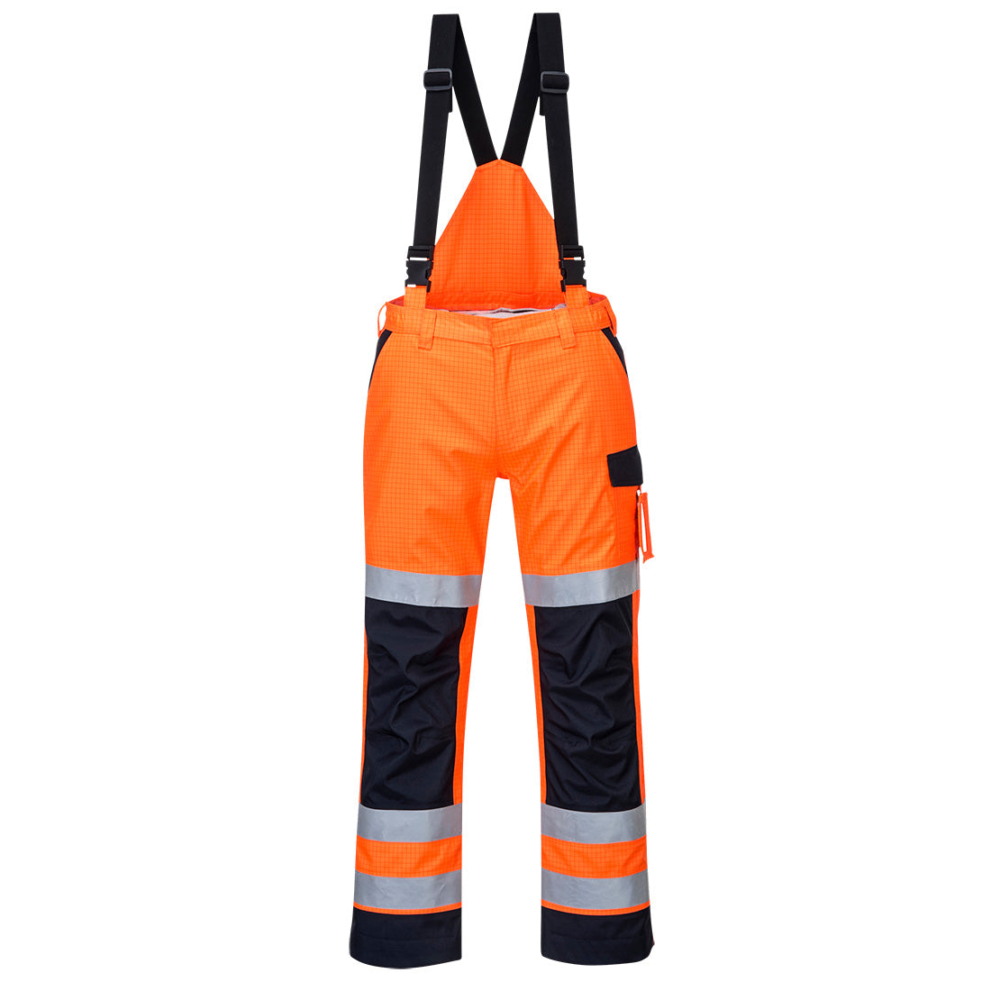 Portwest Modaflame Rain+ Hi-Vis Multi-Norm Contrast FR Trousers - MV71