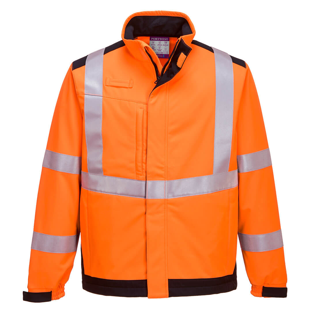 Portwest Modaflame Softshell Hi-Vis Multi-Norm FR Jacket - MV72