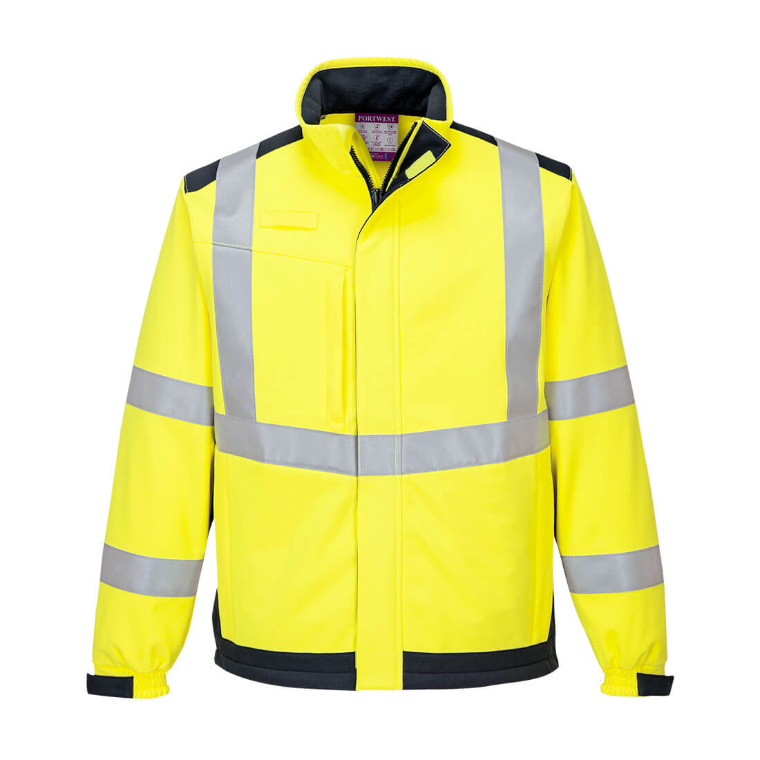 Portwest Modaflame Softshell Hi-Vis Multi-Norm FR Jacket - MV72