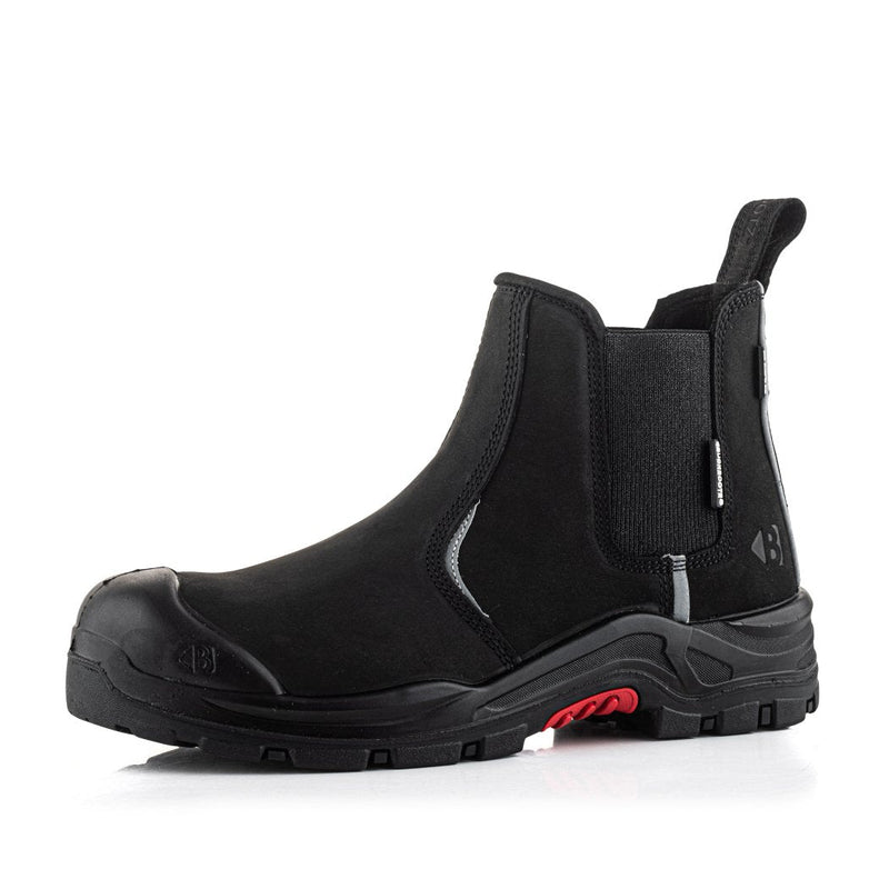 Buckbootz NKZ101 Black safety boots – product view