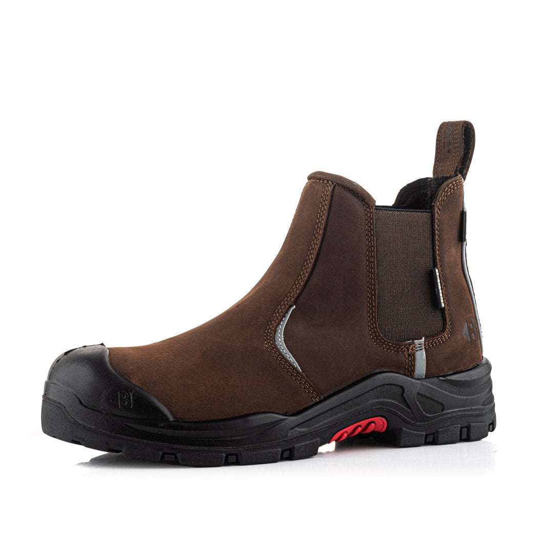 Buckbootz NKZ101 Brown safety boots – product view