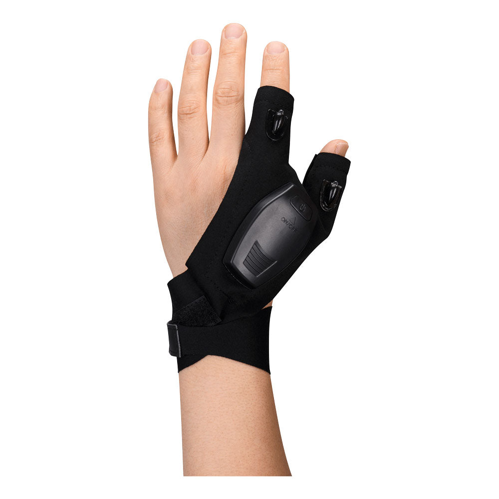 Portwest Rechargeable LED Light gloves (1 Pair) - Black - PA14BKR