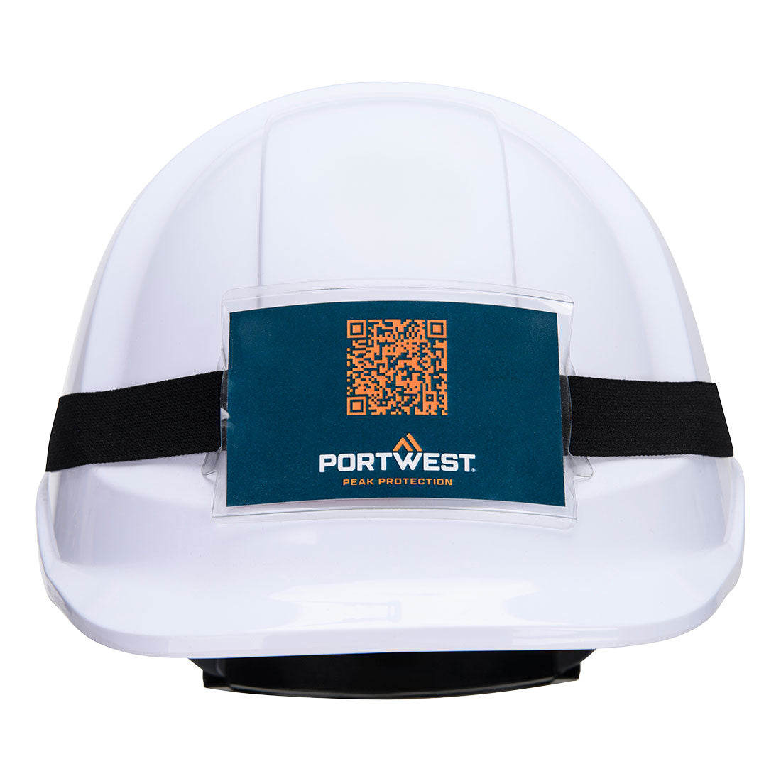 Portwest Universal Helmet Badge Holder - PA40 - Black