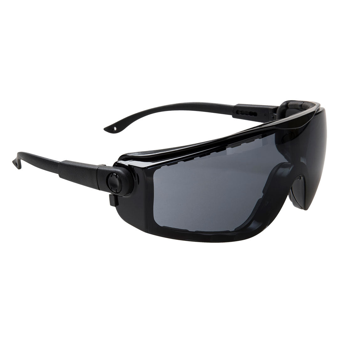 Portwest Focus Safety Glasses - Smoke - PS03SKR