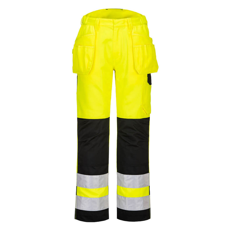 Portwest PW2 Hi-Vis Holster Pocket Trousers - PW242