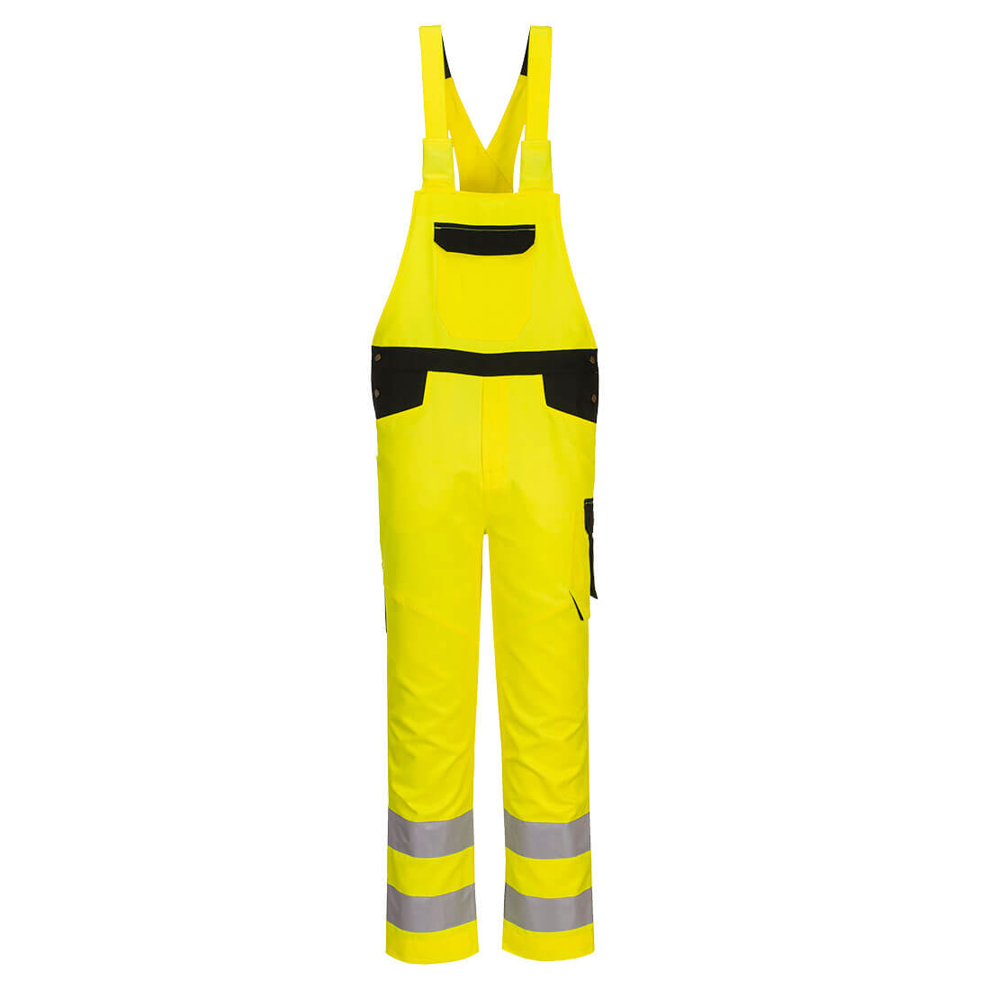 Portwest PW2 Hi-Vis Bib and Brace - PW244