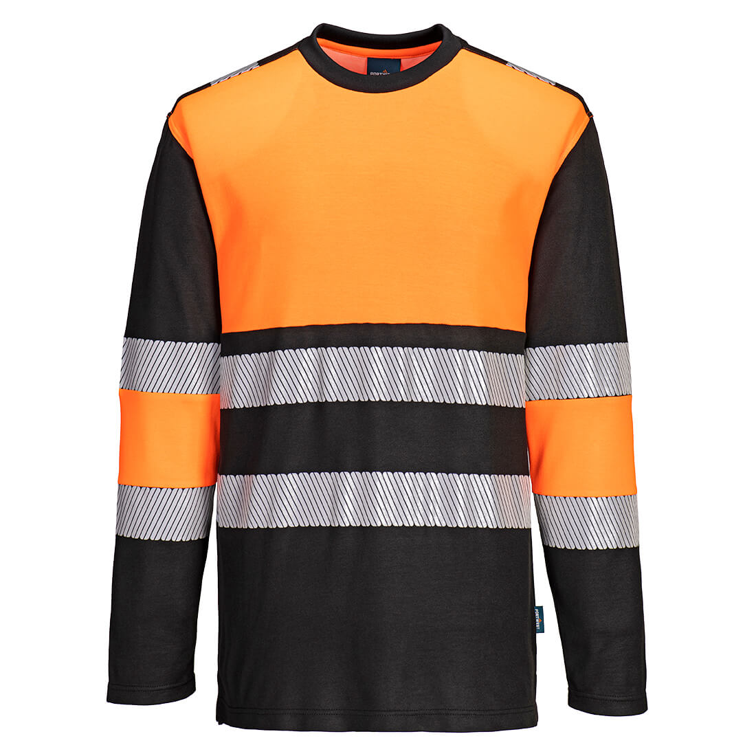 Portwest PW3 Hi-Vis Cotton Comfort Class 1 T-Shirt L/S - PW312