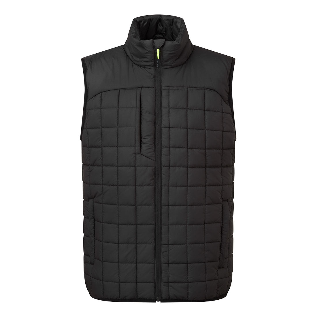 Portwest PW3 Square Baffle Bodywarmer - Black - PW339BKR