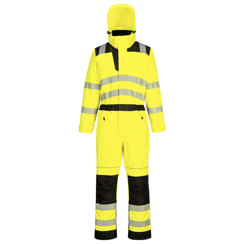 Portwest PW3 Hi-Vis Rain Coverall - PW355