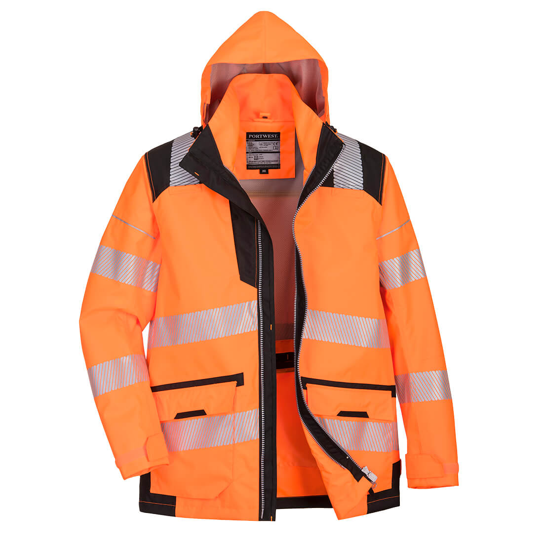 Portwest PW3 Hi-Vis Breathable 5-in-1 Jacket - PW367