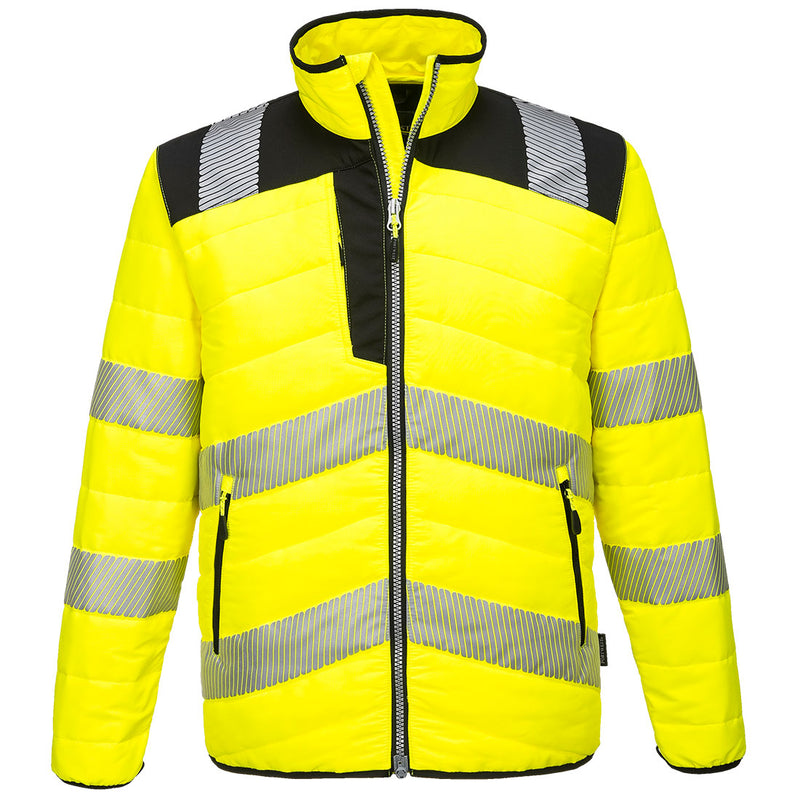 Portwest PW3 Hi-Vis Baffle Jacket - PW371