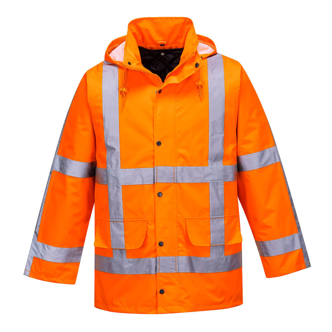 Portwest RWS Hi-Vis 2-in-1 Winter Traffic Jacket - Orange - R460ORR