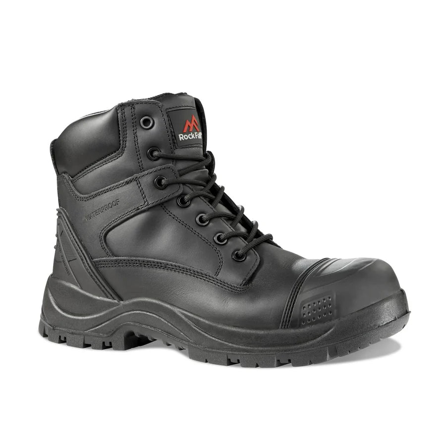 Rock Fall RF460 - Slate Waterproof Composite Wide Fit Safety Boot S3