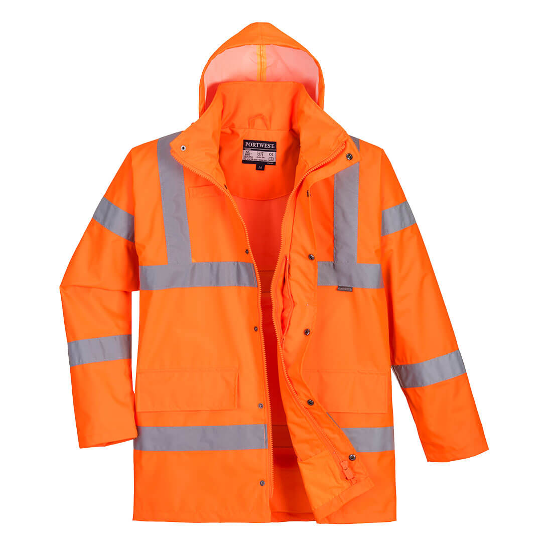 Portwest Hi-Vis Breathable Rain Traffic Jacket - RT60