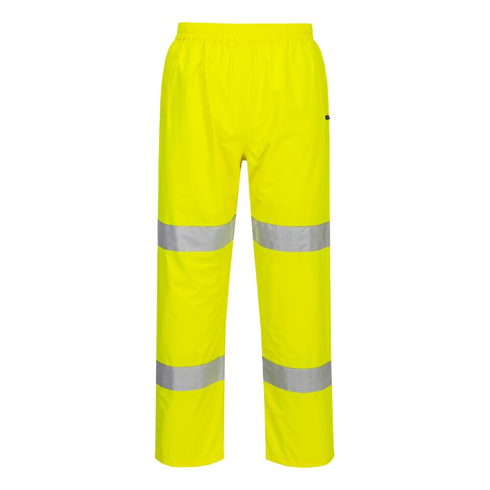 Portwest Hi-Vis Lightweight Packable Trousers - S165