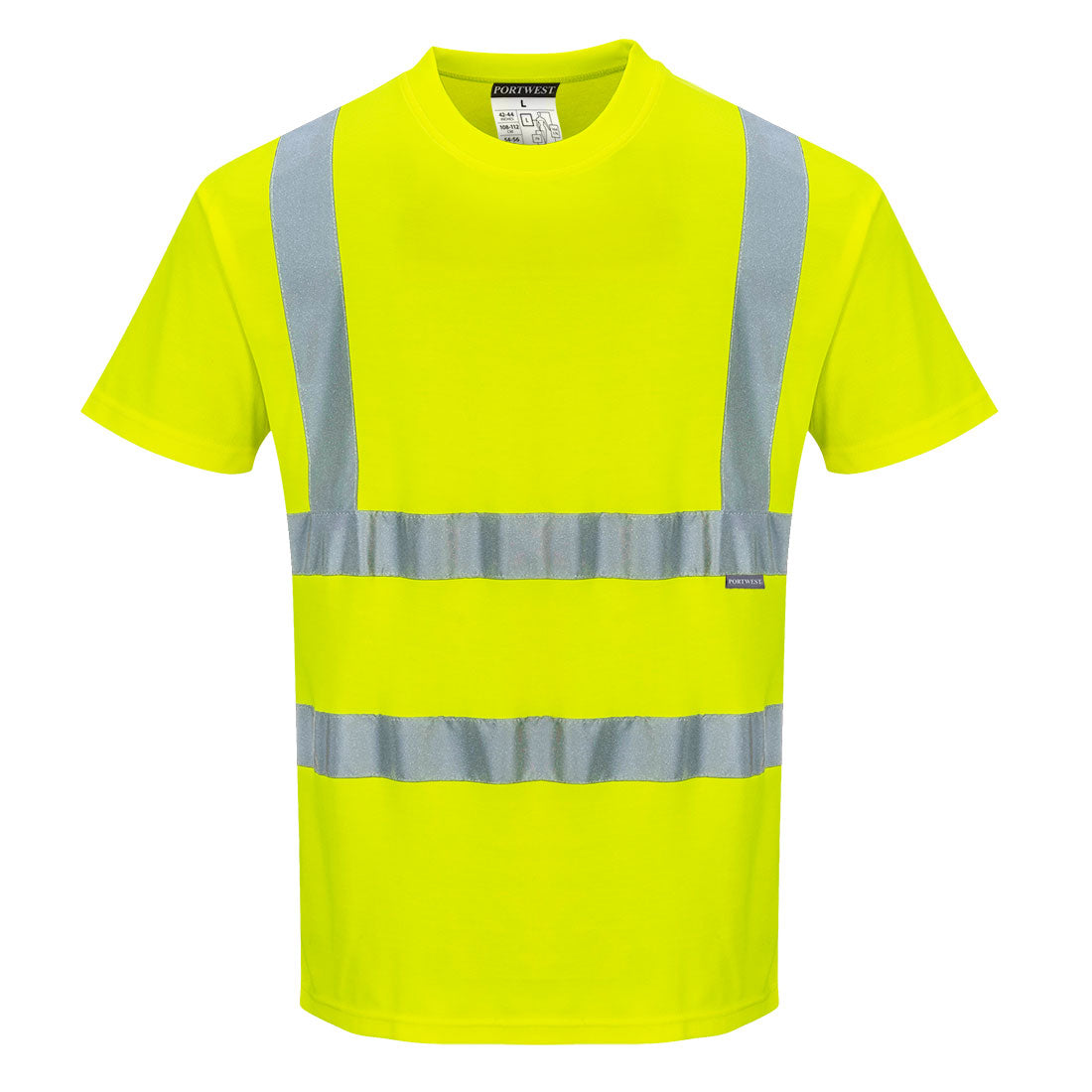 Portwest Hi-Vis Cotton Comfort T-Shirt S/S - S170