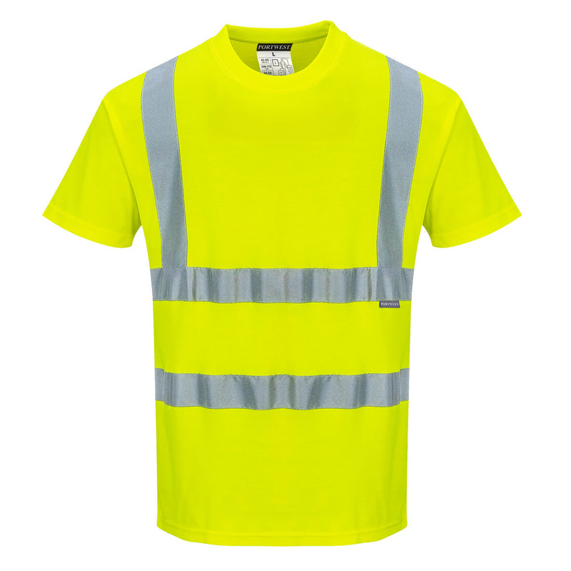 Portwest Hi-Vis Cotton Comfort T-Shirt S/S - S170