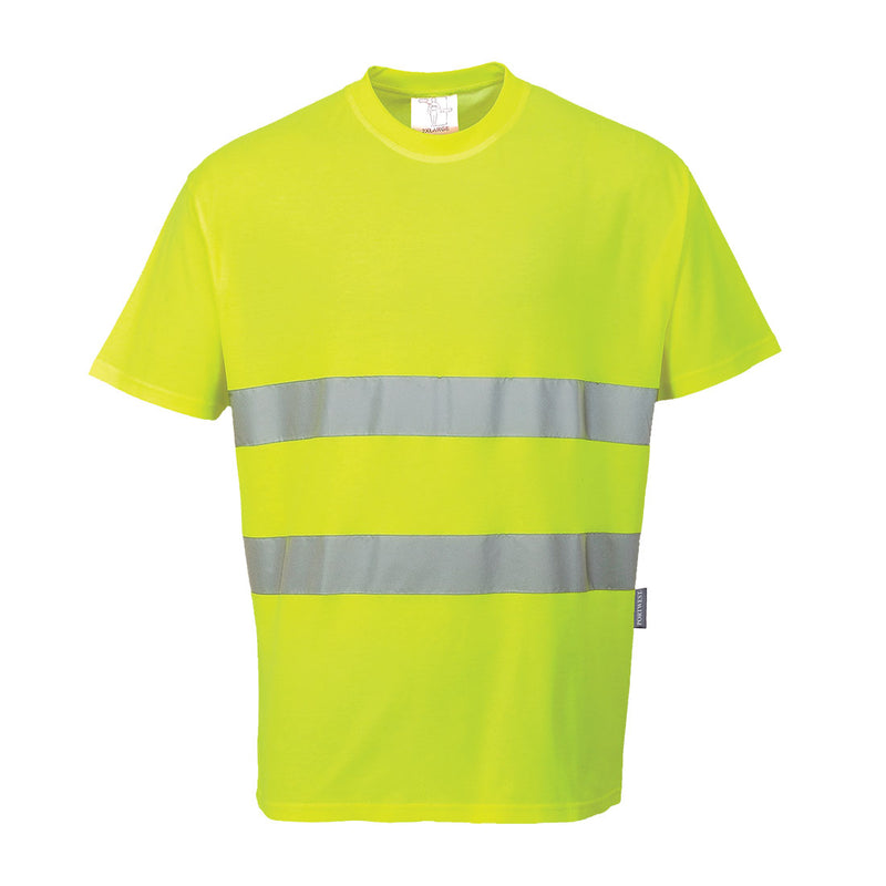 Portwest Hi-Vis Cotton Comfort T-Shirt S/S - S172