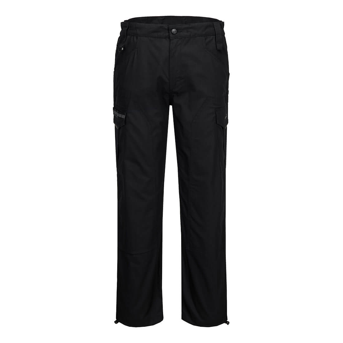 Portwest Ripstop Combat Trousers - S227 - Black Short / 28