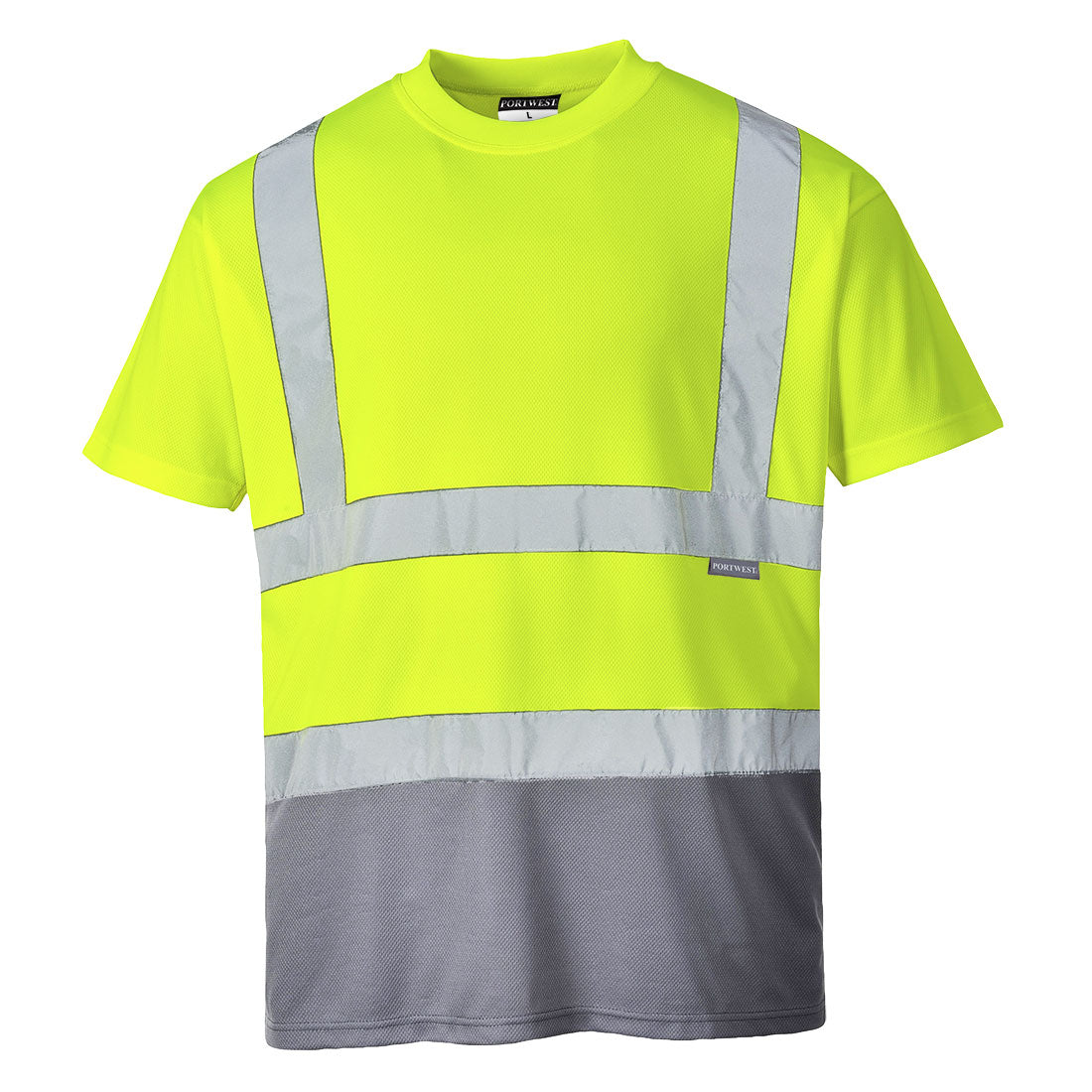 Portwest Hi-Vis Contrast T-Shirt S/S - S378