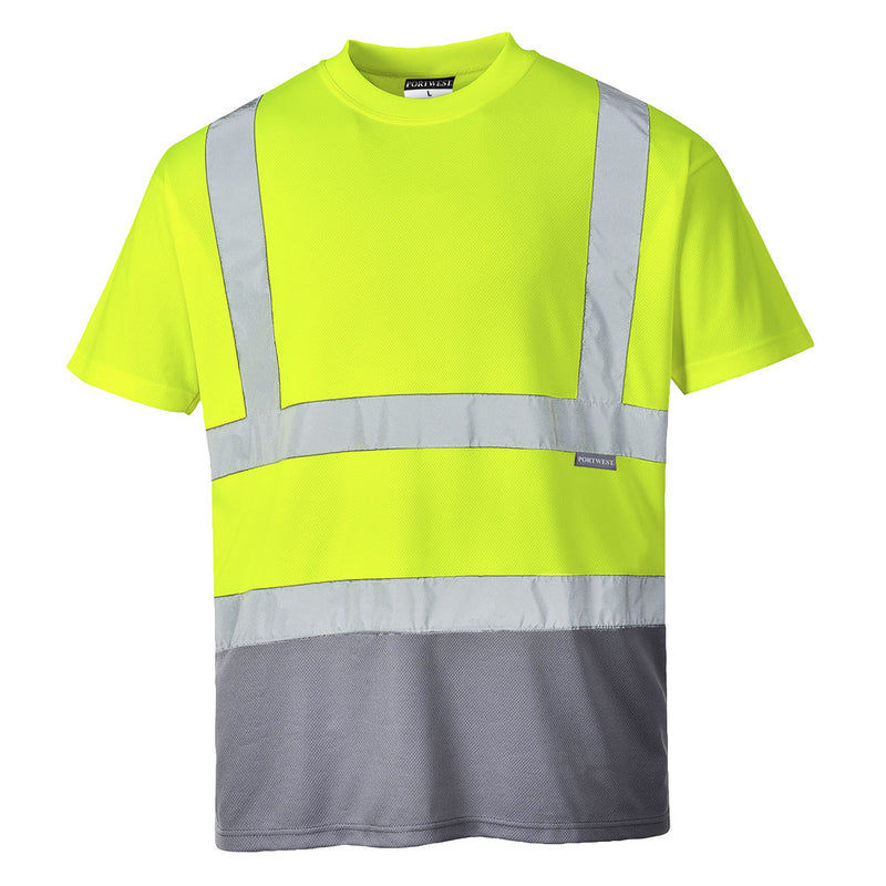 Portwest Hi-Vis Contrast T-Shirt S/S - S378