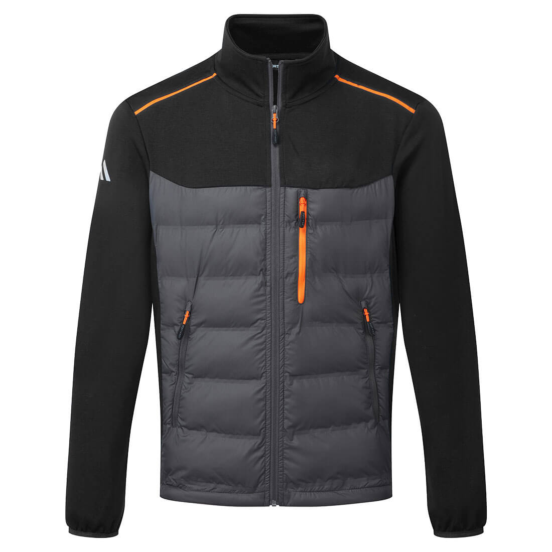 Portwest Hybrid Baffle Jacket - Black - S381BKR