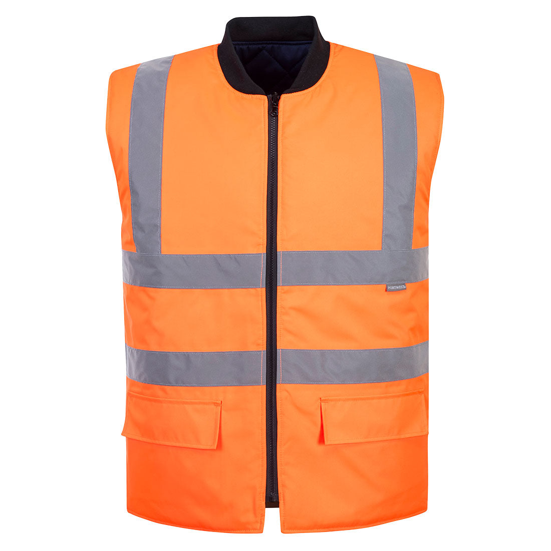 Portwest Hi-Vis Reversible Bodywarmer - S469