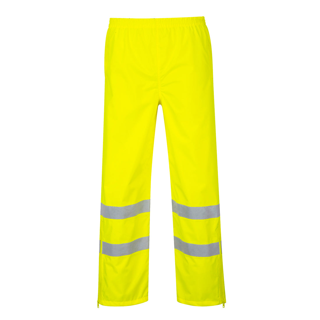 Portwest Hi-Vis Breathable Rain Trousers - Yellow - S487YER