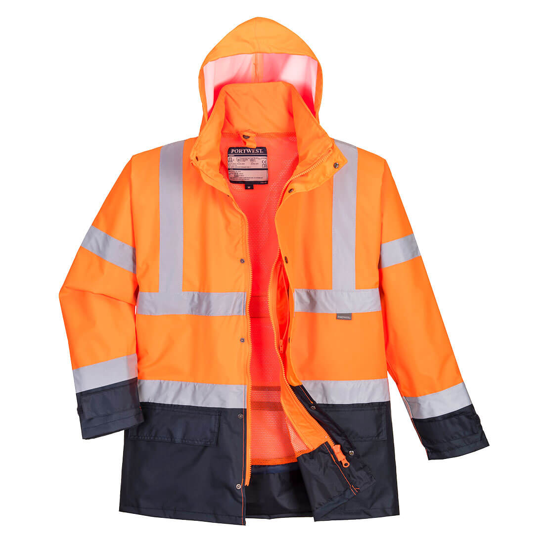 Portwest Hi-Vis 5-in-1 Contrast Executive Jacket - S768