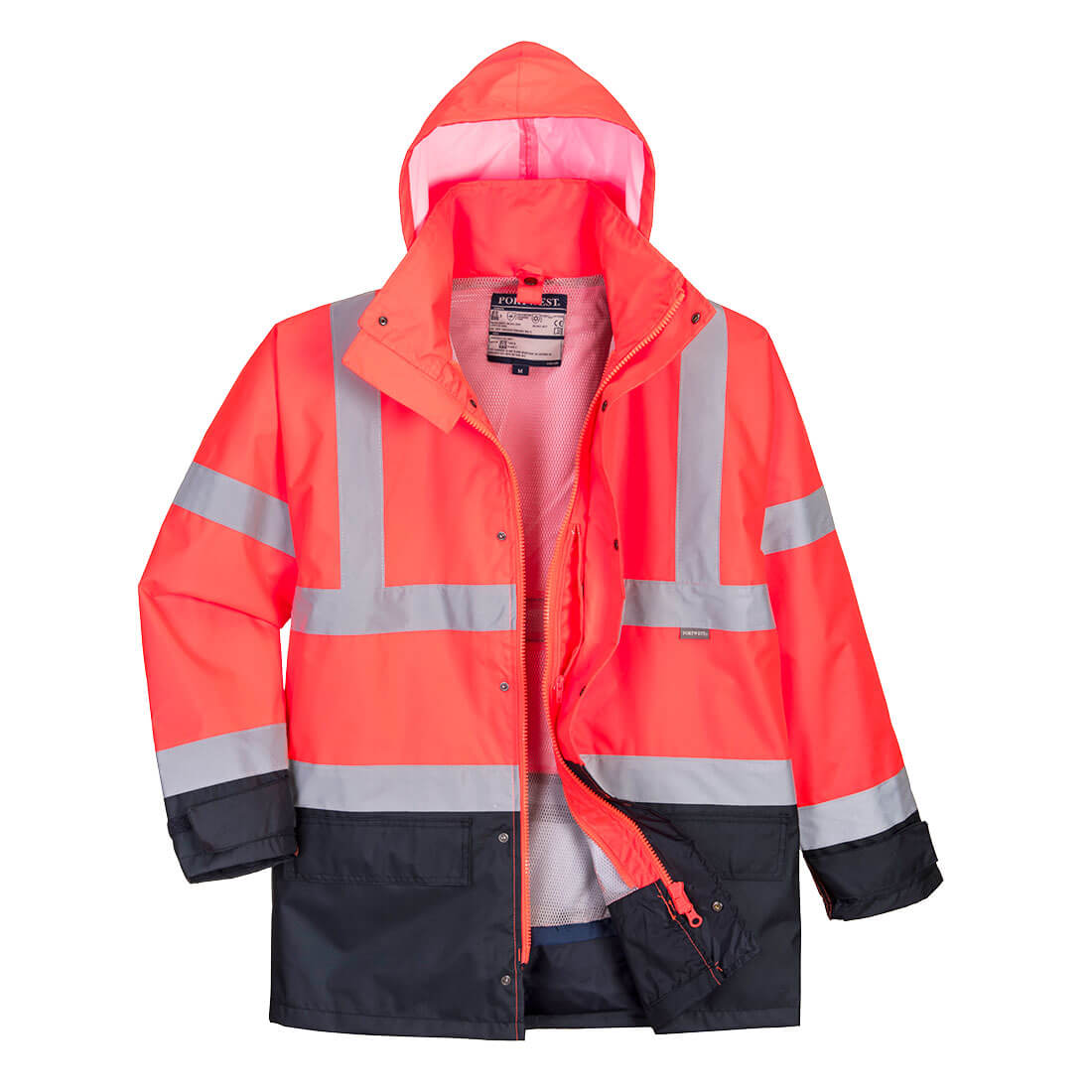 Portwest Hi-Vis 5-in-1 Contrast Executive Jacket - S768
