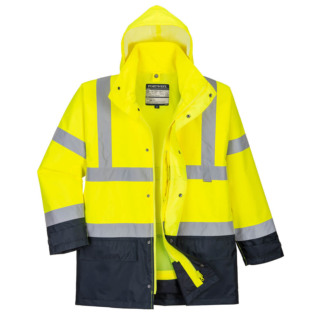 Portwest Hi-Vis 5-in-1 Contrast Executive Jacket - S768