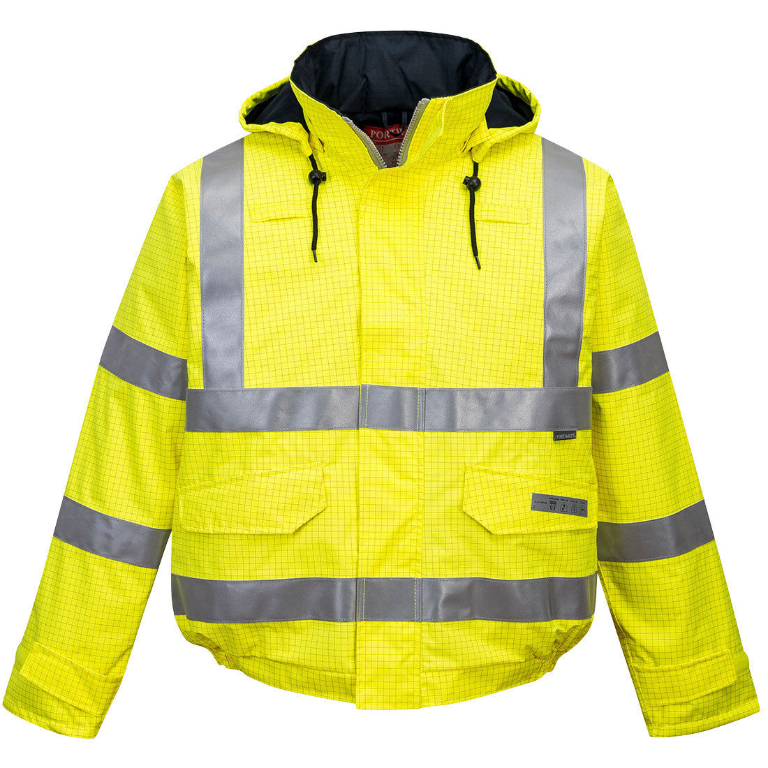 Portwest Bizflame Rain Hi-Vis FR Winter Bomber Jacket - S773