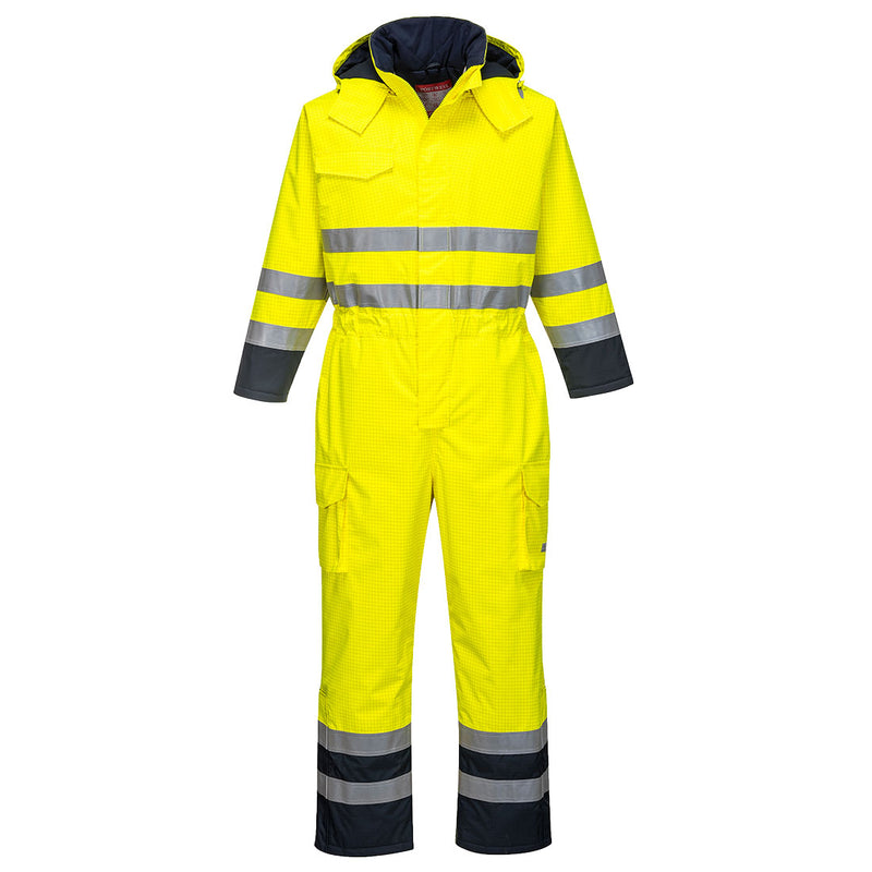 Portwest Bizflame Rain Hi-Vis Constrast FR Winter Coverall - S775