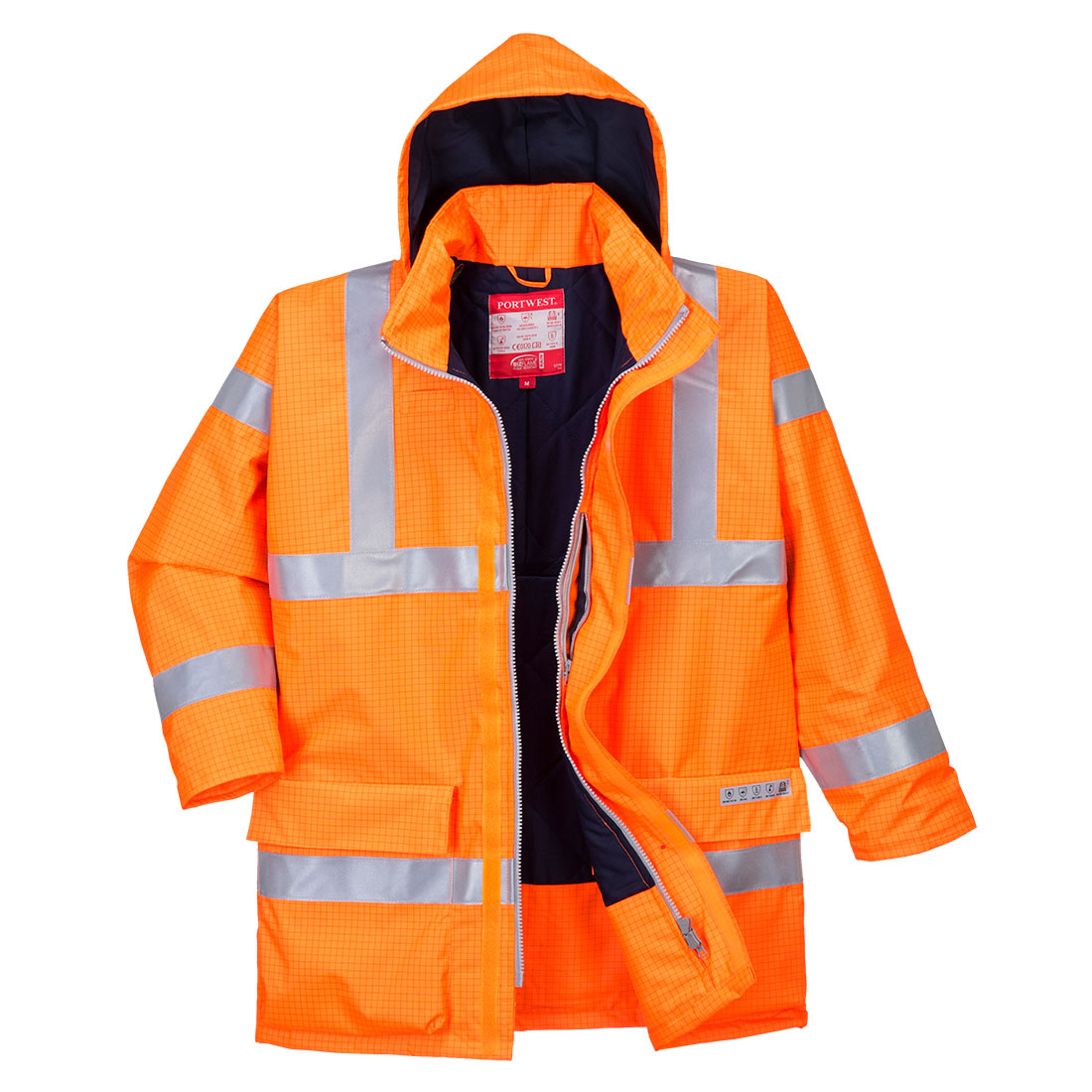 Portwest Bizflame Rain Hi-Vis FR Winter Jacket - S778