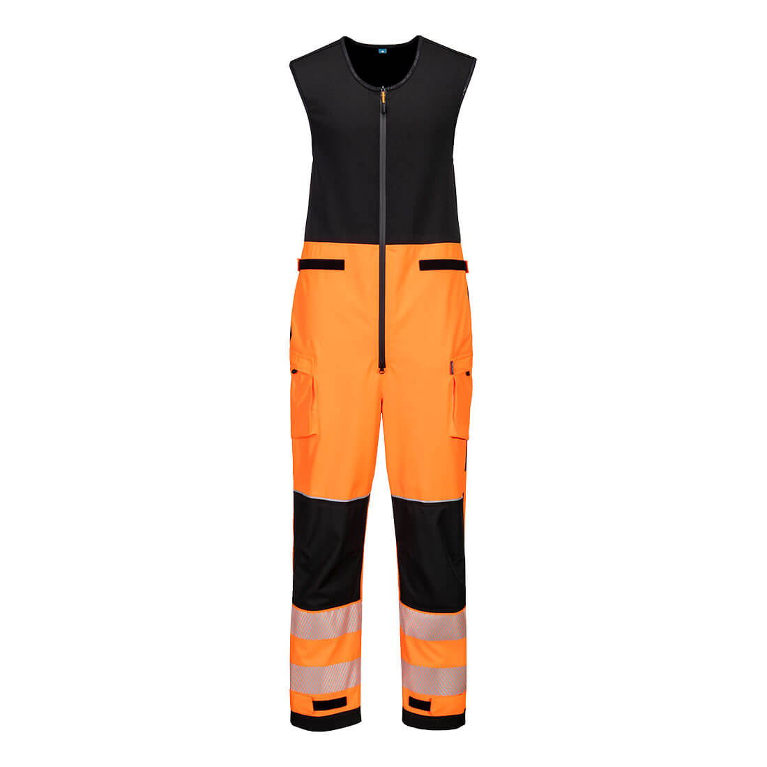 Portwest PW3 Hi-Vis Rain Salopettes (3L) - T150