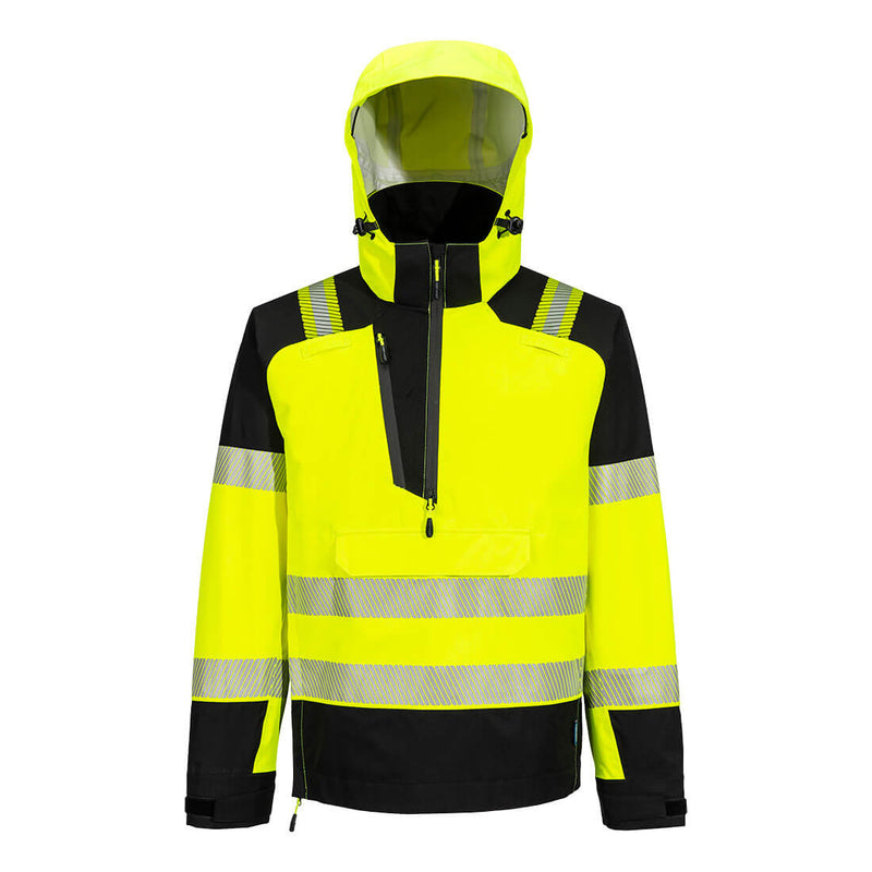 Portwest PW3 Hi-Vis Overhead Rain Jacket (3L) - T161