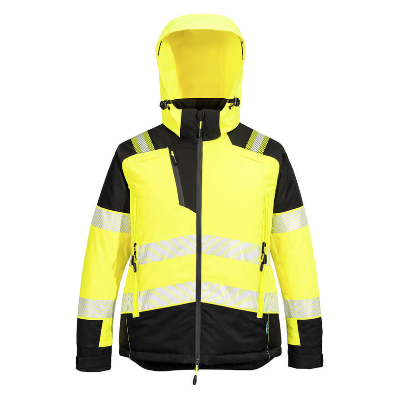 Portwest PW3 Hi-Vis Women's Winter Jacket - T162
